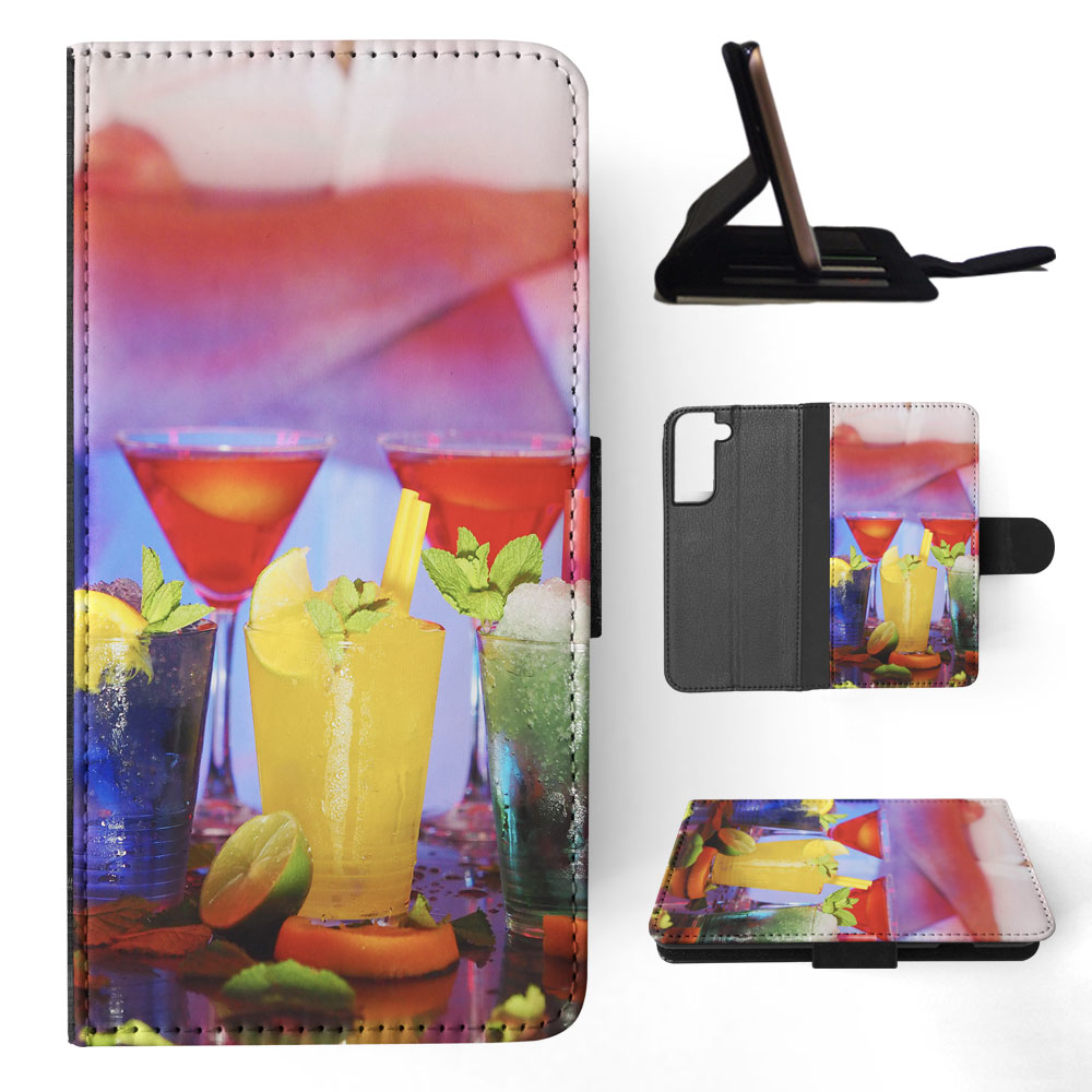 FLIP CASE FOR SAMSUNG GALAXY|ALCOHOL COCKTAILS MOCKTAILS - Picture 41 of 120