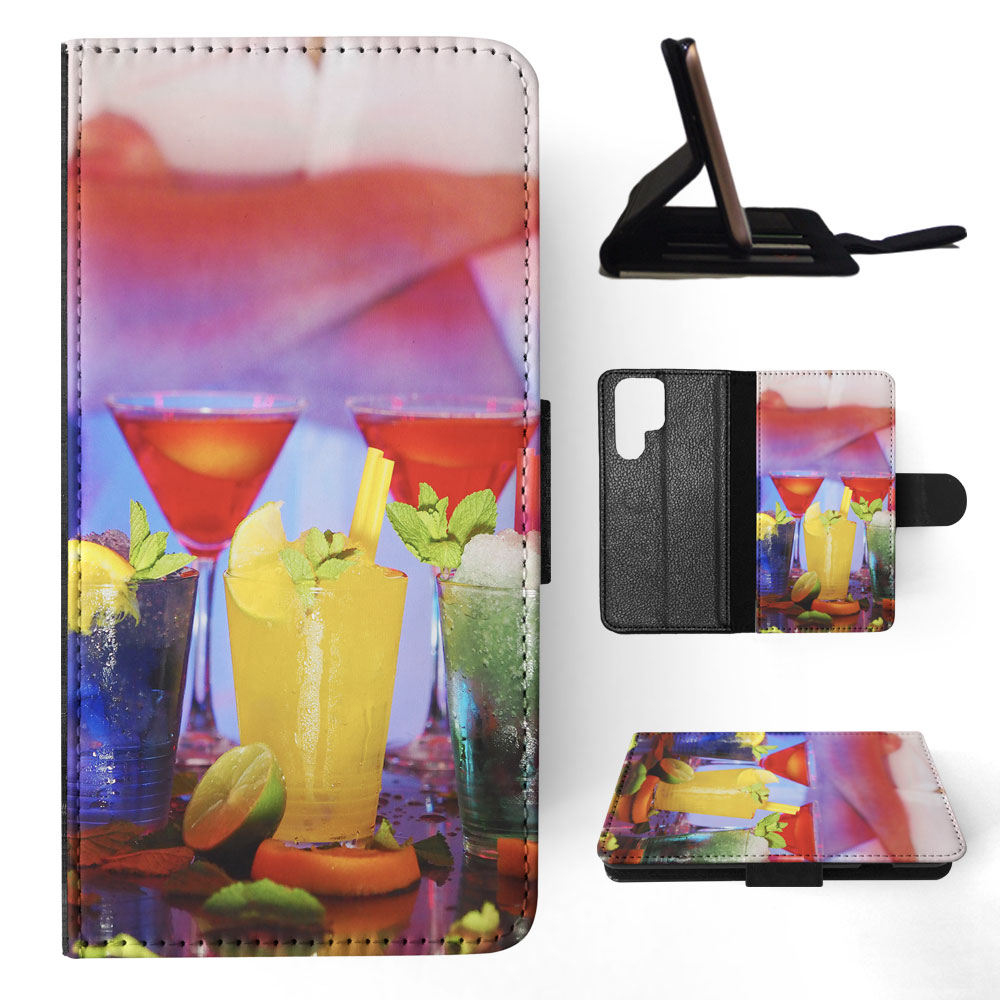 FLIP CASE FOR SAMSUNG GALAXY|ALCOHOL COCKTAILS MOCKTAILS - Picture 36 of 120