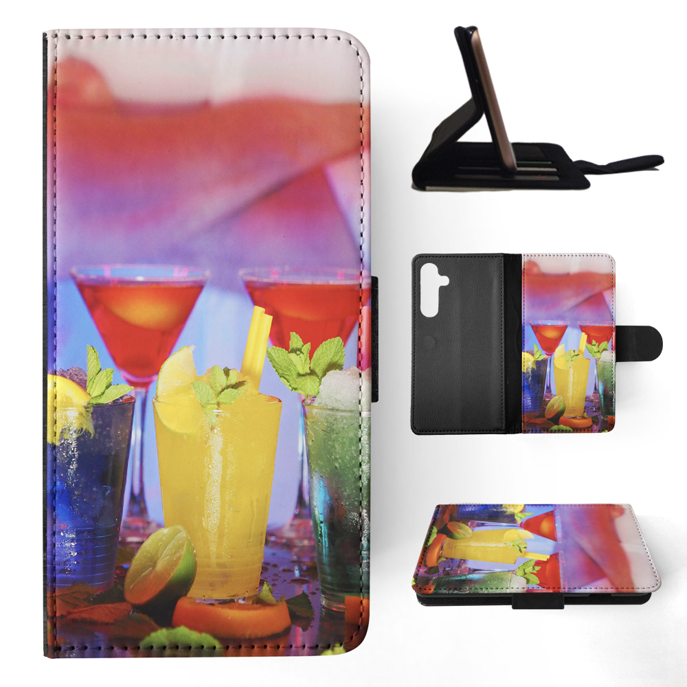 FLIP CASE FOR SAMSUNG GALAXY|ALCOHOL COCKTAILS MOCKTAILS - Picture 11 of 120