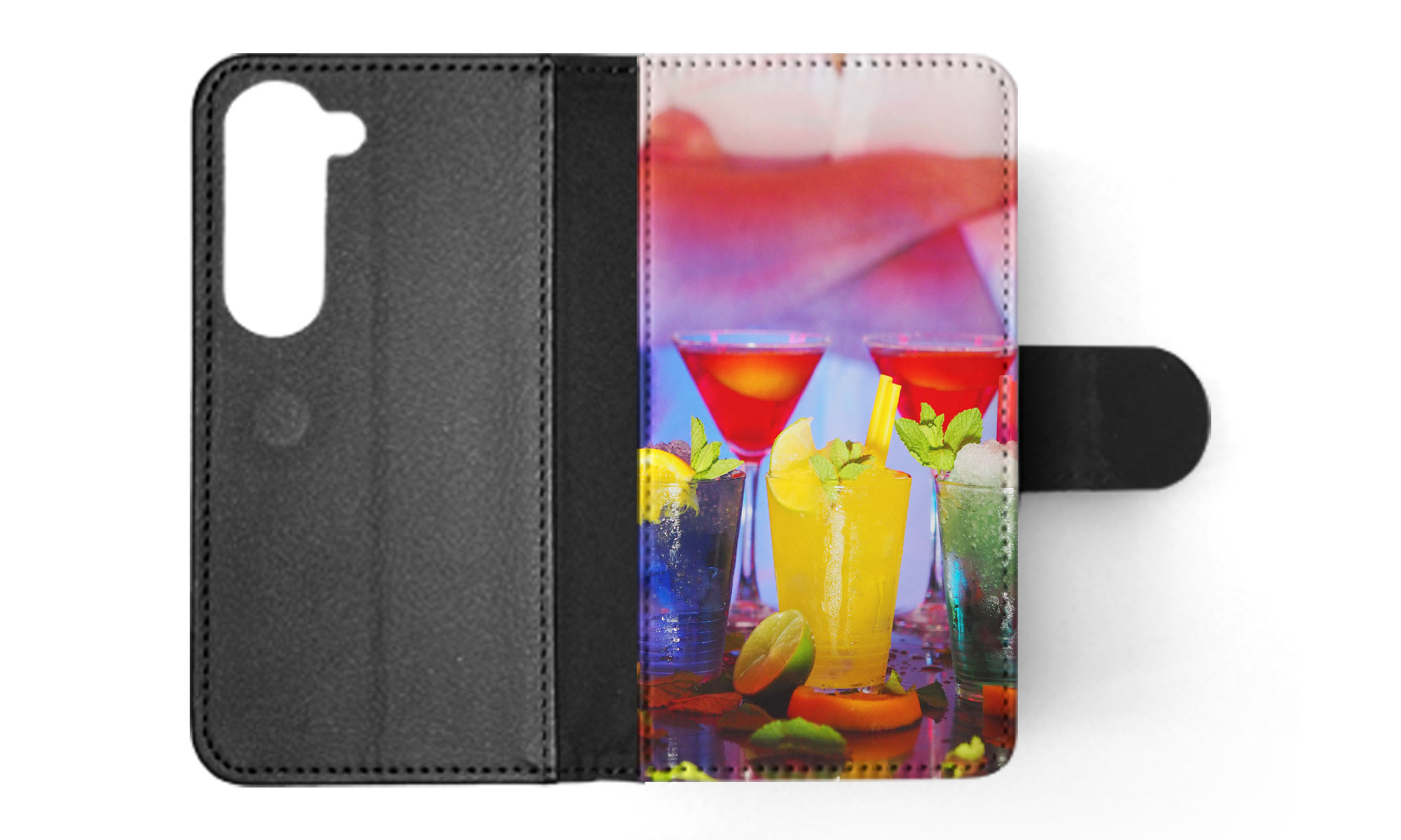 FLIP CASE FOR SAMSUNG GALAXY|ALCOHOL COCKTAILS MOCKTAILS - Picture 34 of 120