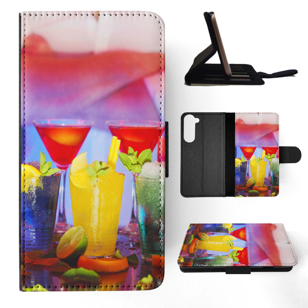 FLIP CASE FOR SAMSUNG GALAXY|ALCOHOL COCKTAILS MOCKTAILS - Picture 26 of 120
