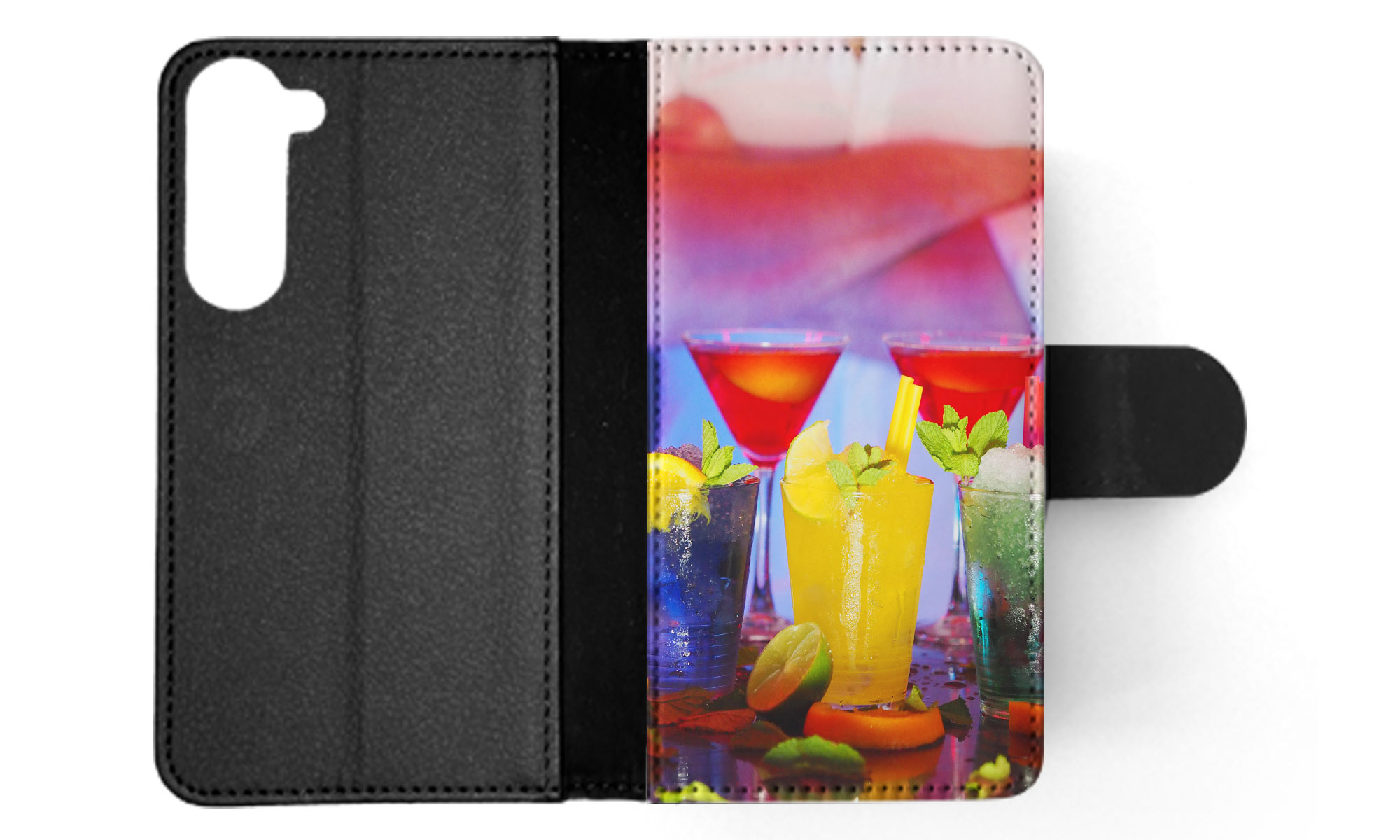 FLIP CASE FOR SAMSUNG GALAXY|ALCOHOL COCKTAILS MOCKTAILS - Picture 29 of 120