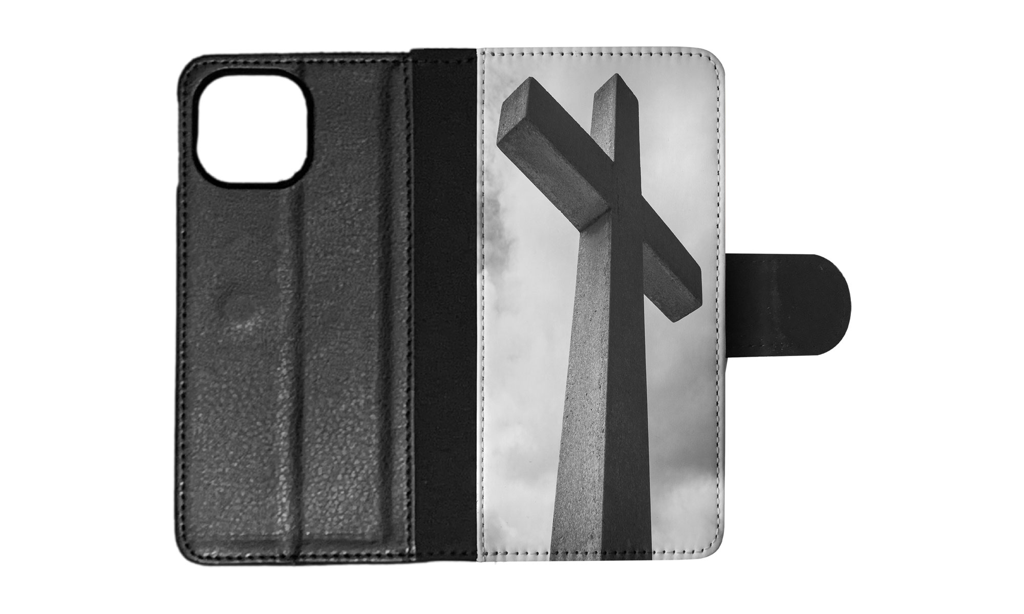 FLIP CASE FOR APPLE IPHONE|RELIGIOUS CROSS SIGN CHRISTIAN