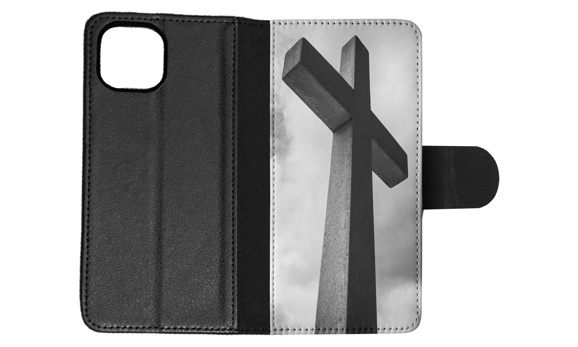 FLIP CASE FOR APPLE IPHONE|RELIGIOUS CROSS SIGN CHRISTIAN