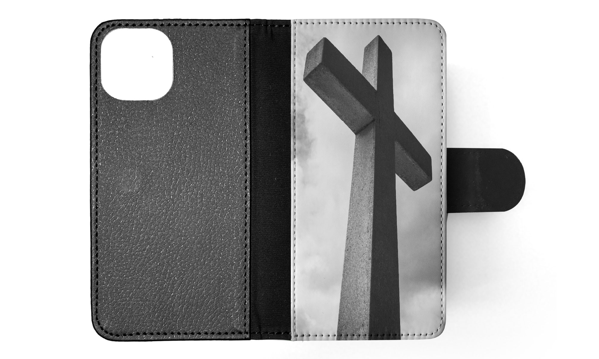 FLIP CASE FOR APPLE IPHONE|RELIGIOUS CROSS SIGN CHRISTIAN