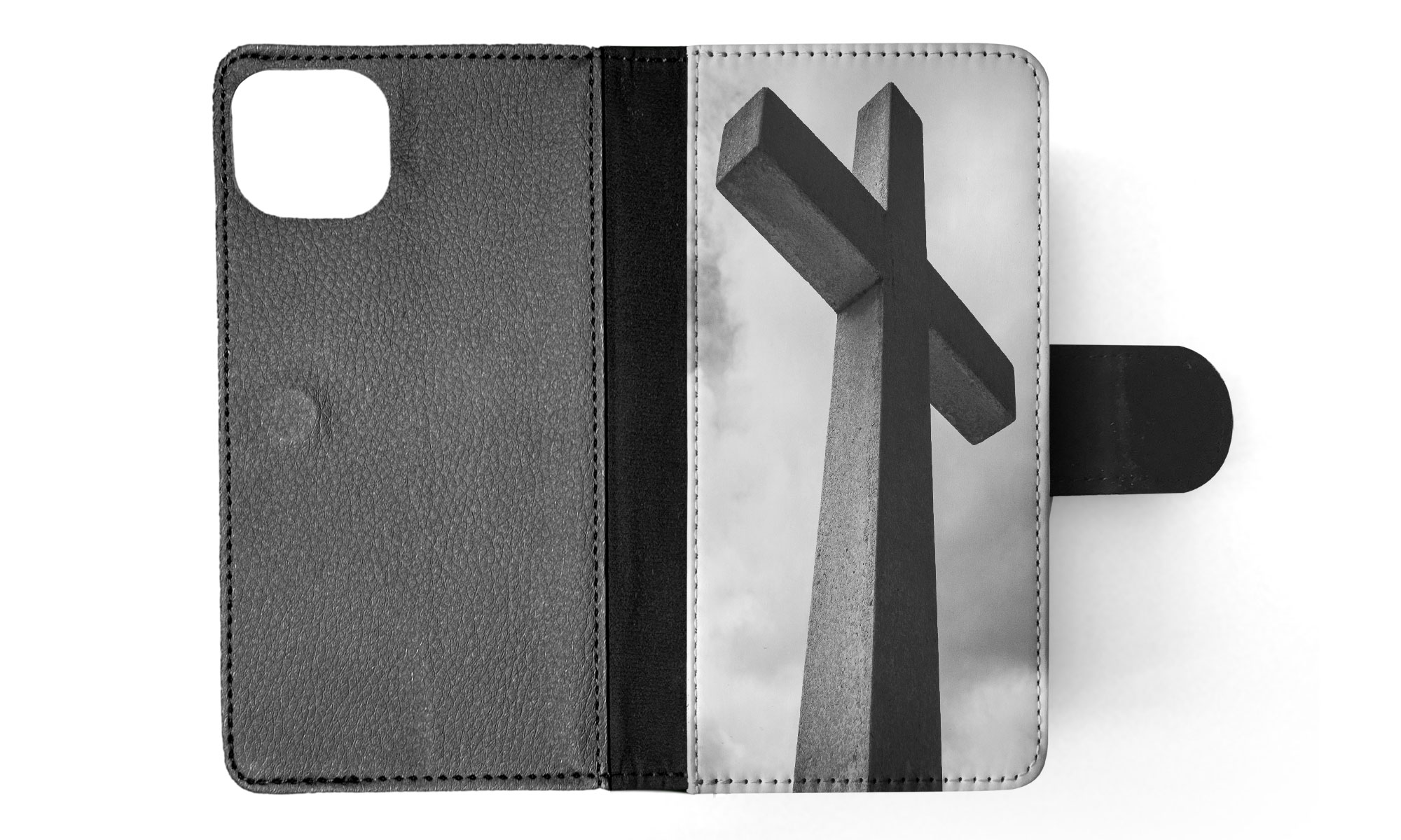 FLIP CASE FOR APPLE IPHONE|RELIGIOUS CROSS SIGN CHRISTIAN