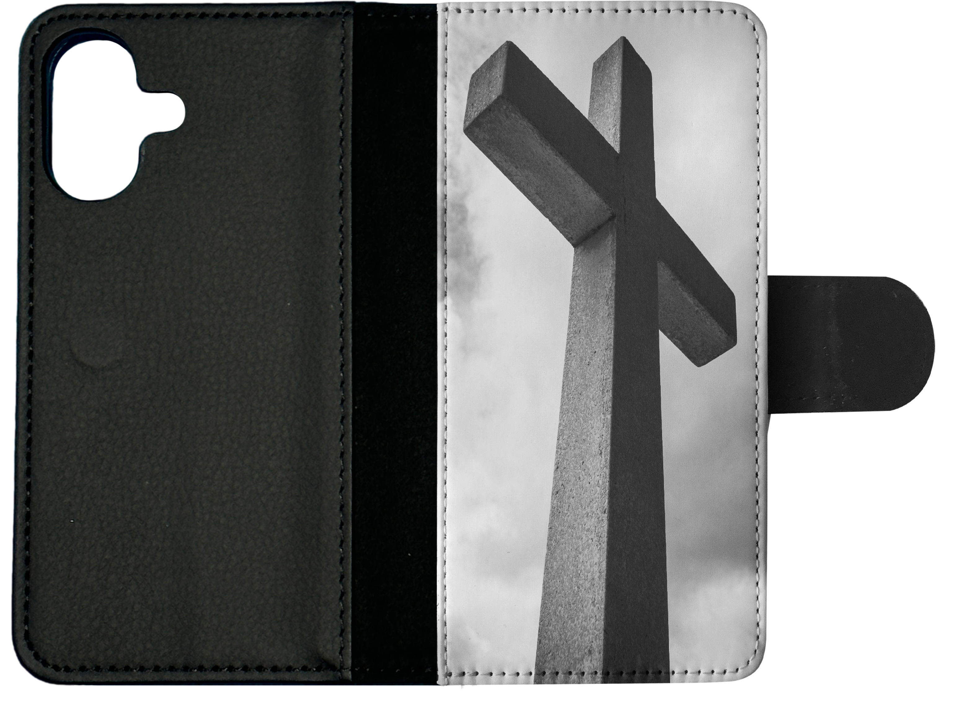 FLIP CASE FOR APPLE IPHONE|RELIGIOUS CROSS SIGN CHRISTIAN