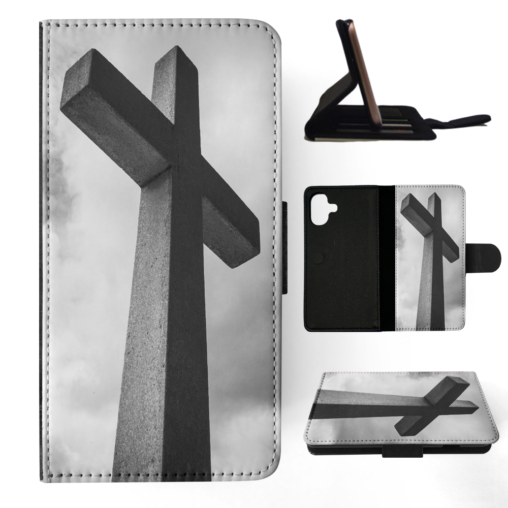 FLIP CASE FOR APPLE IPHONE|RELIGIOUS CROSS SIGN CHRISTIAN