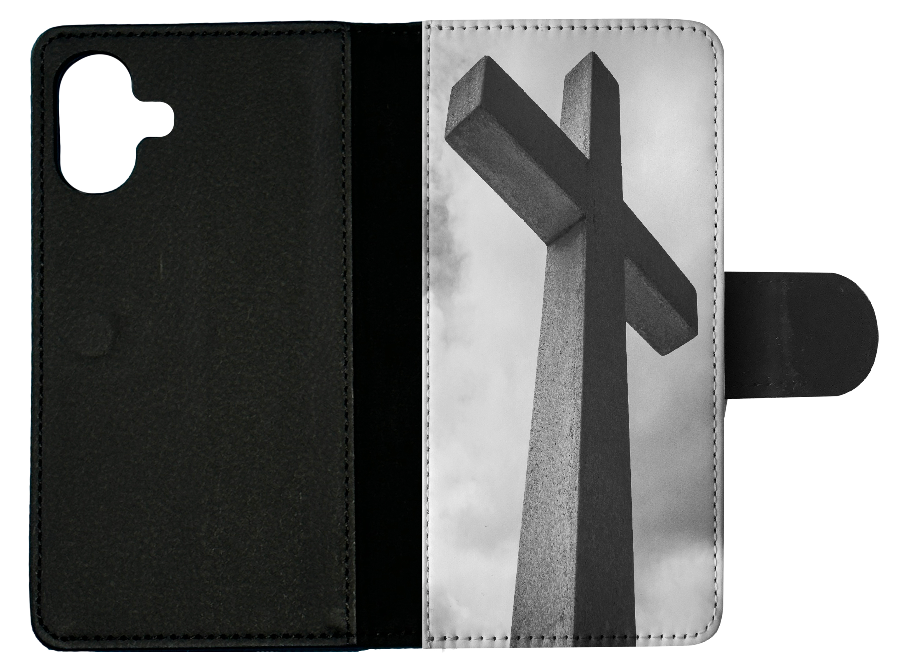 FLIP CASE FOR APPLE IPHONE|RELIGIOUS CROSS SIGN CHRISTIAN