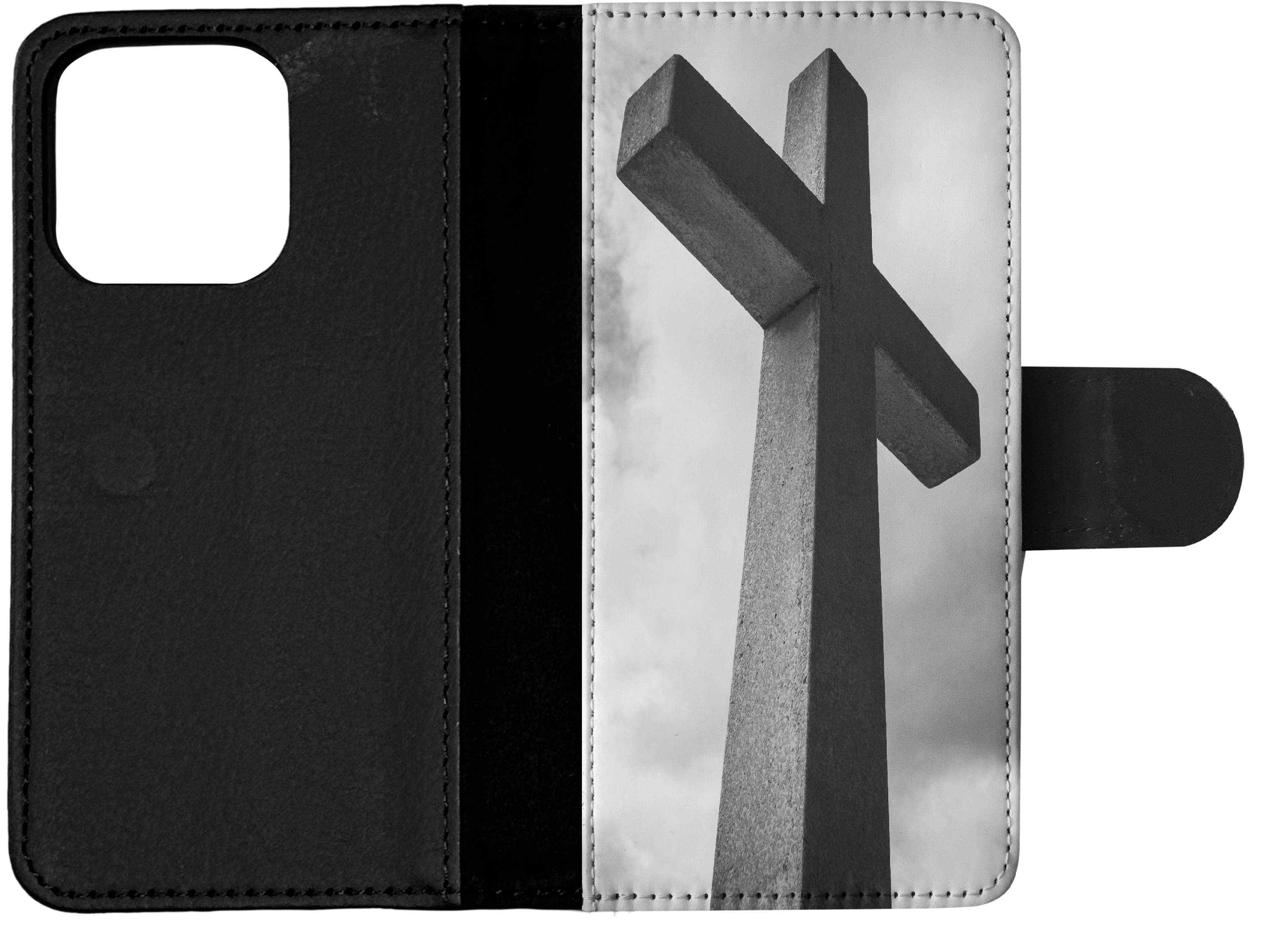 FLIP CASE FOR APPLE IPHONE|RELIGIOUS CROSS SIGN CHRISTIAN