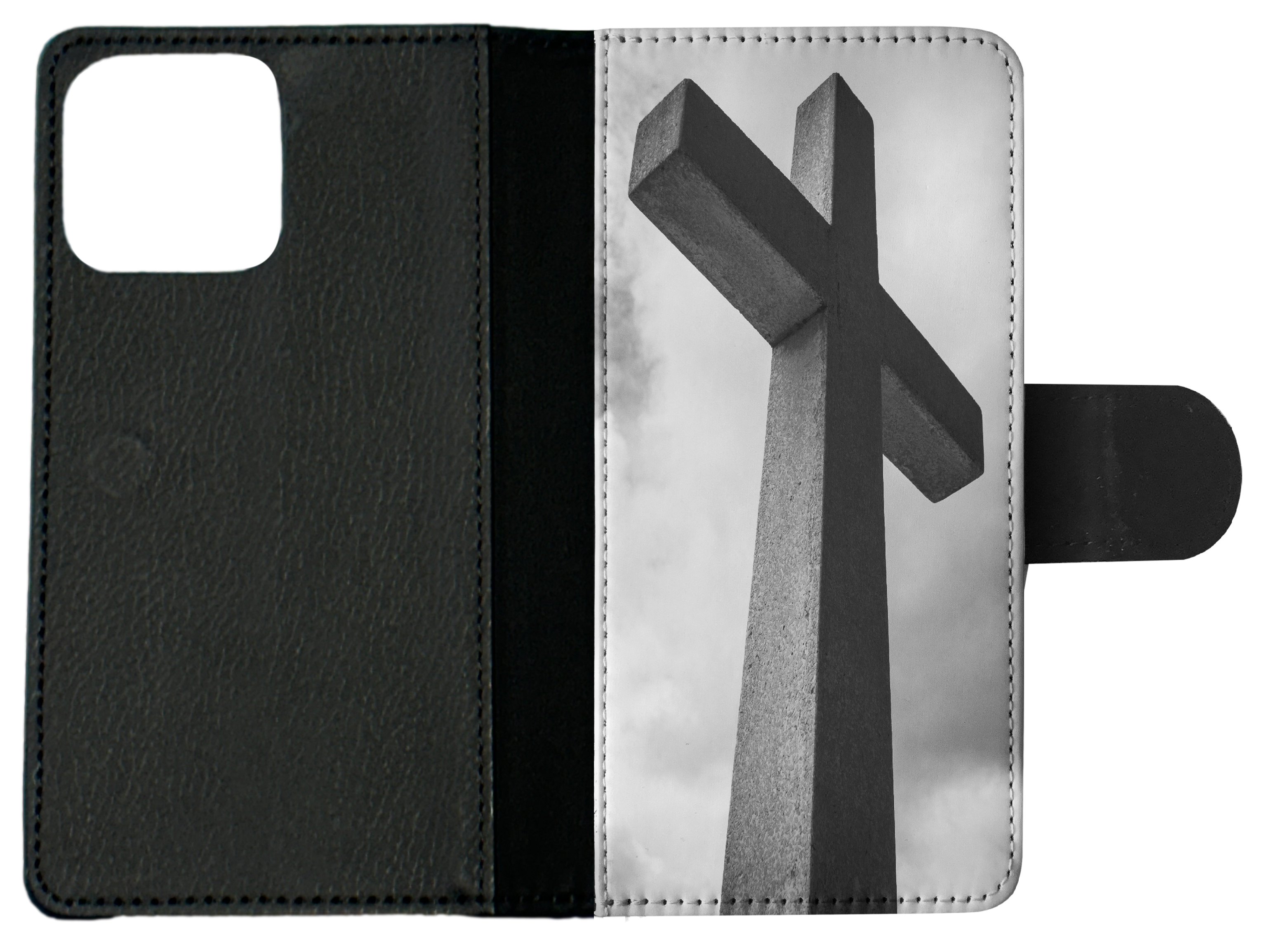 FLIP CASE FOR APPLE IPHONE|RELIGIOUS CROSS SIGN CHRISTIAN