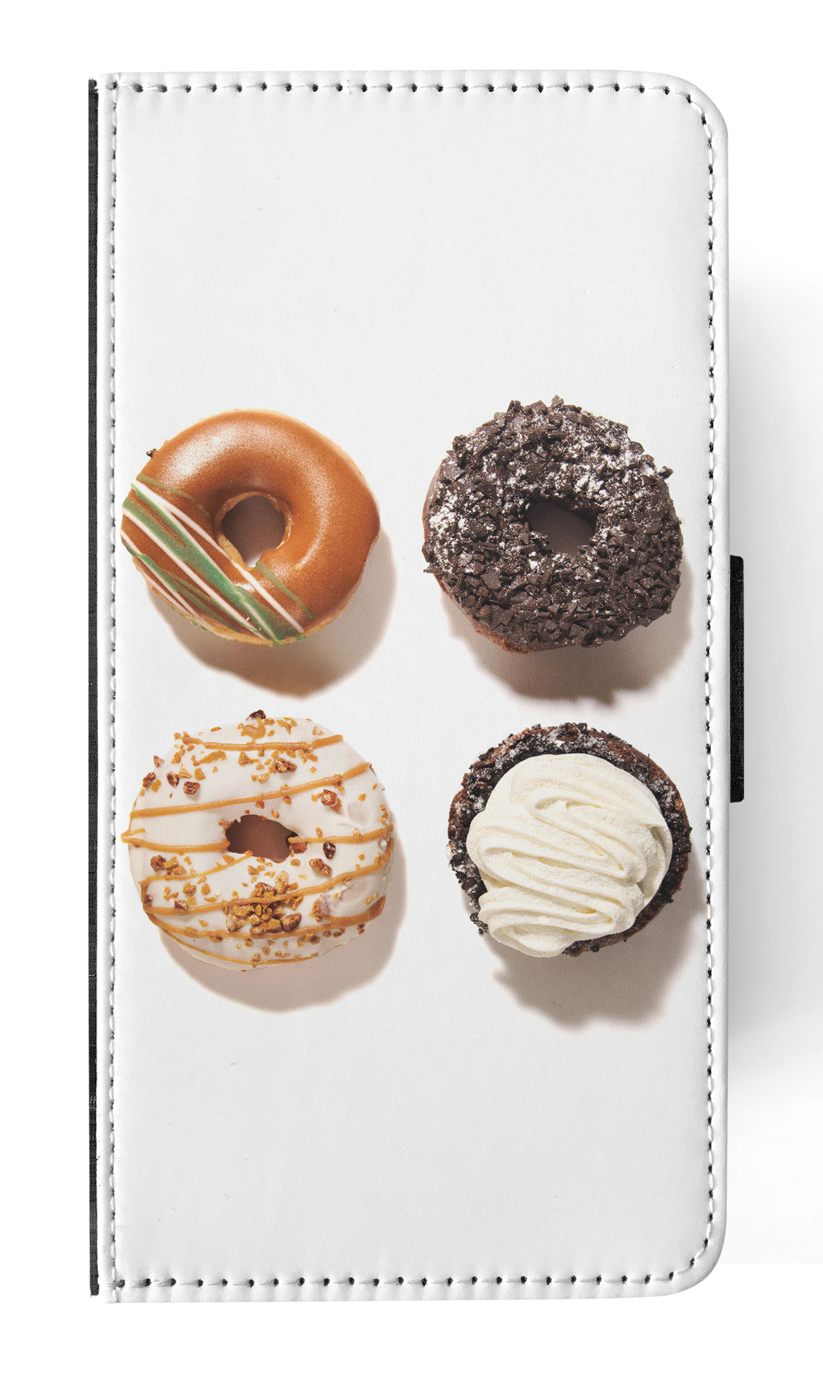 FLIP CASE FOR APPLE IPHONE|YUMMY DELICIOUS GLAZED DONUTS