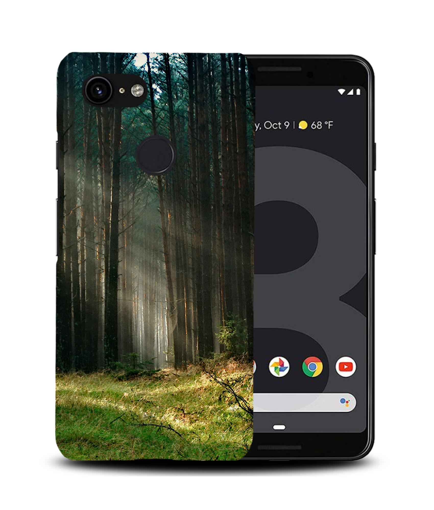 FUNDA FUNDA PARA GOOGLE PIXEL|HERMOSA LUZ SOLAR A TRAVÉS DEL BOSQUE - Imagen 7 de 11