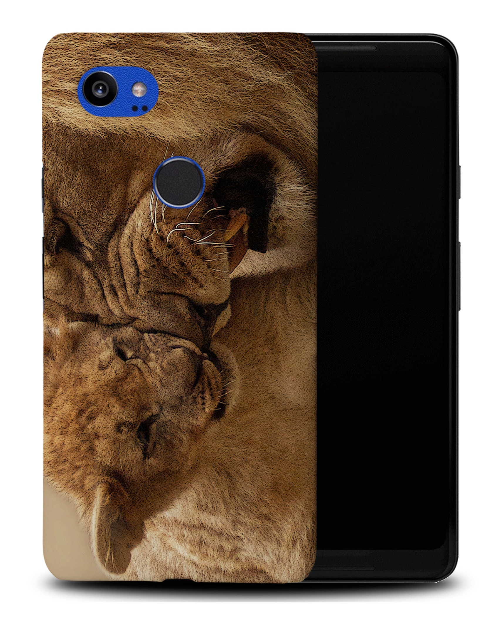 FUNDA FUNDA PARA GOOGLE PIXEL|LEÓN CON CACHORRO DE LEÓN BEBÉ - Imagen 8 de 11