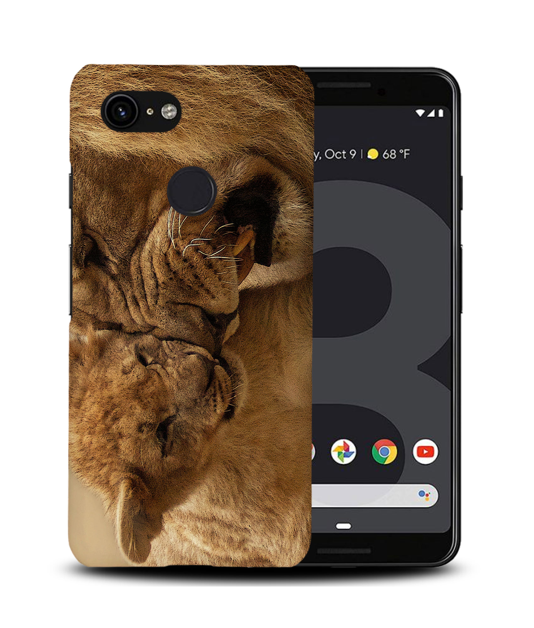 FUNDA FUNDA PARA GOOGLE PIXEL|LEÓN CON CACHORRO DE LEÓN BEBÉ - Imagen 7 de 11