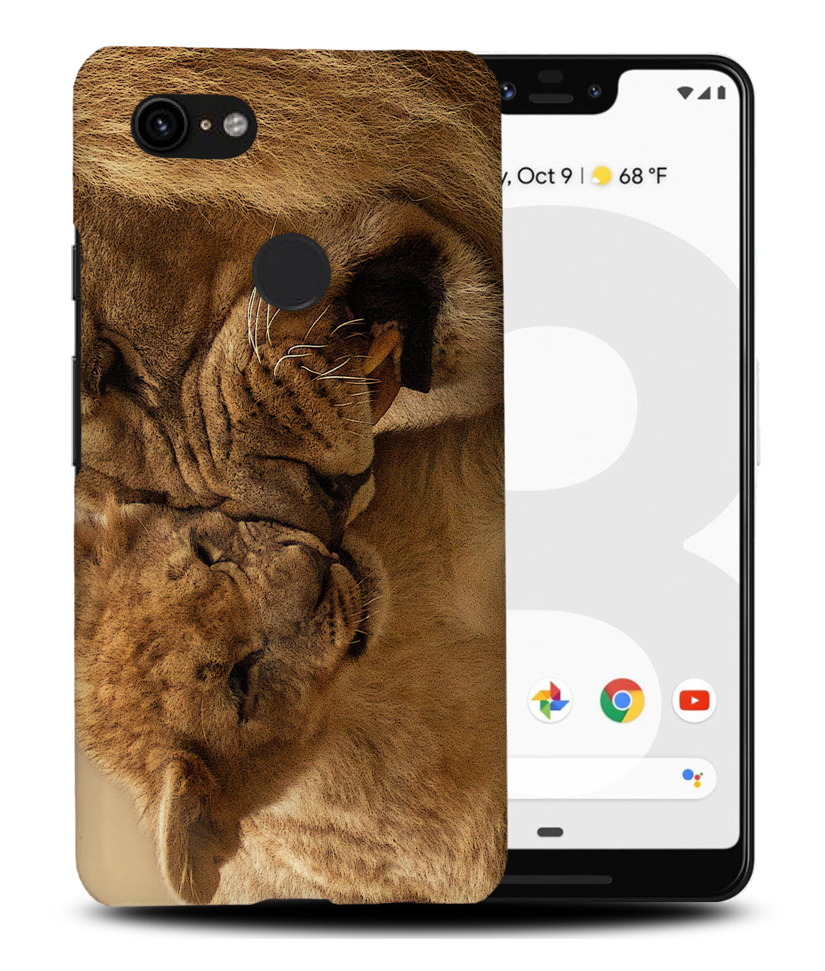 FUNDA FUNDA PARA GOOGLE PIXEL|LEÓN CON CACHORRO DE LEÓN BEBÉ - Imagen 6 de 11