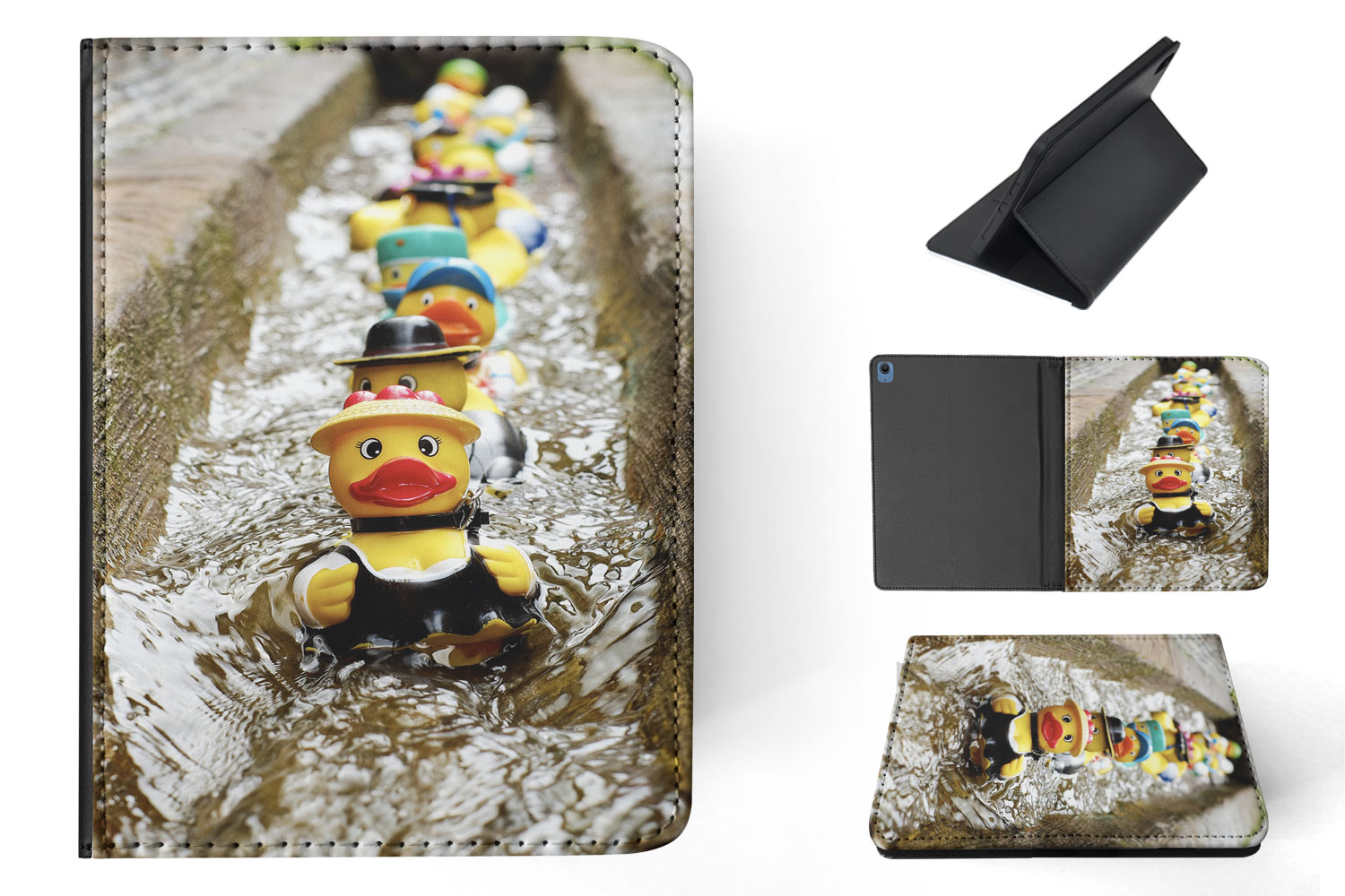 FUNDA FUNDA PARA APPLE IPAD|LINDOS ADORABLES PATOS DE GOMA - Imagen 11 de 55