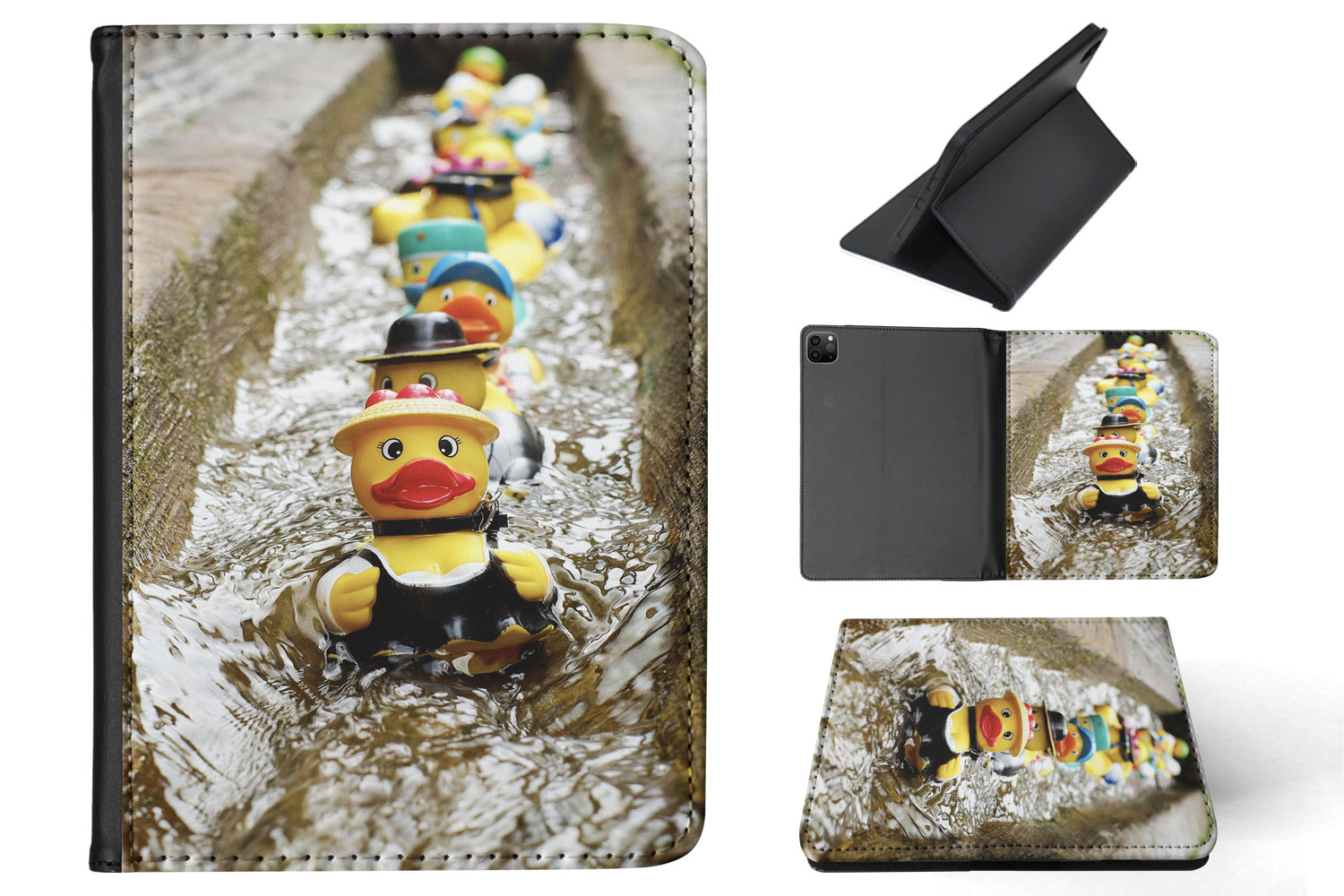 FUNDA FUNDA PARA APPLE IPAD|LINDOS ADORABLES PATOS DE GOMA - Imagen 36 de 55