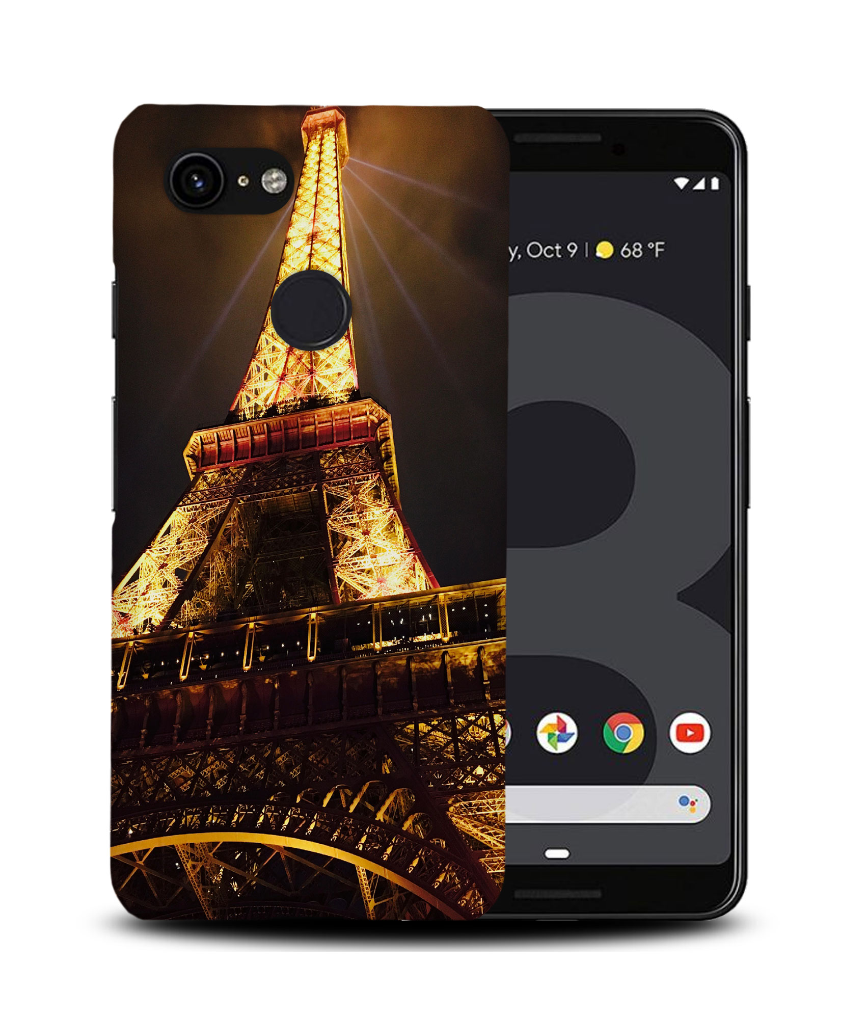 FUNDA PARA GOOGLE PIXEL|TORRE EIFFEL DE PARÍS ILUMINADA NOCHE - Imagen 7 de 11