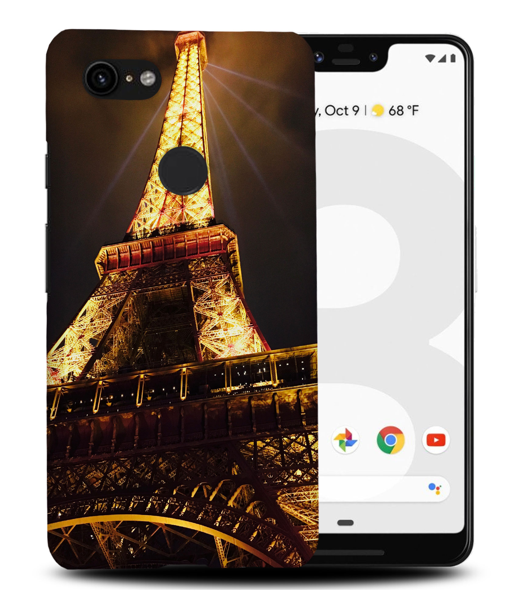 FUNDA PARA GOOGLE PIXEL|TORRE EIFFEL DE PARÍS ILUMINADA NOCHE - Imagen 6 de 11