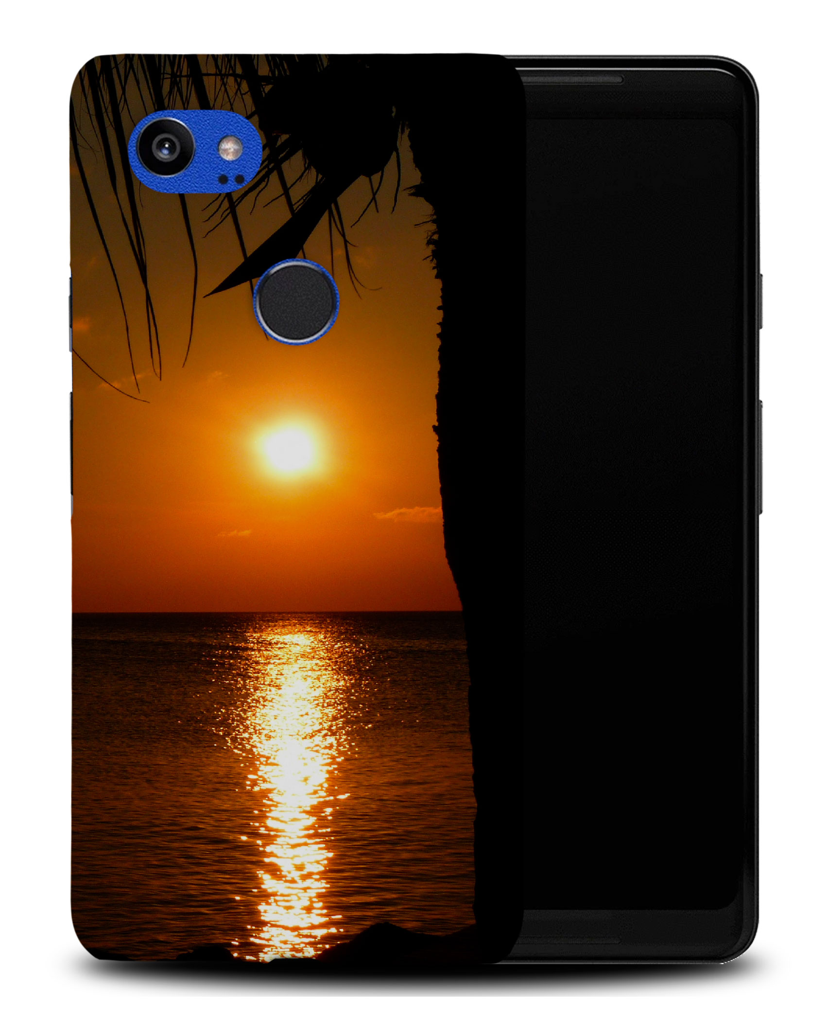 CASE COVER FOR GOOGLE PIXEL|COCONUT PALM TREE BY SUNSET - Picture 8 of 11
