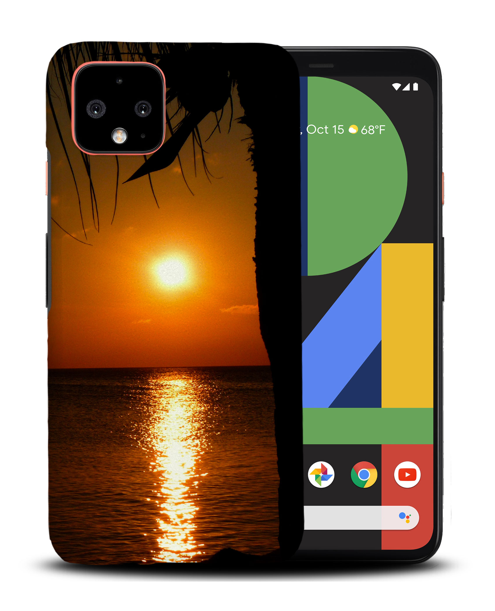 CASE COVER FOR GOOGLE PIXEL|COCONUT PALM TREE BY SUNSET - Picture 4 of 11