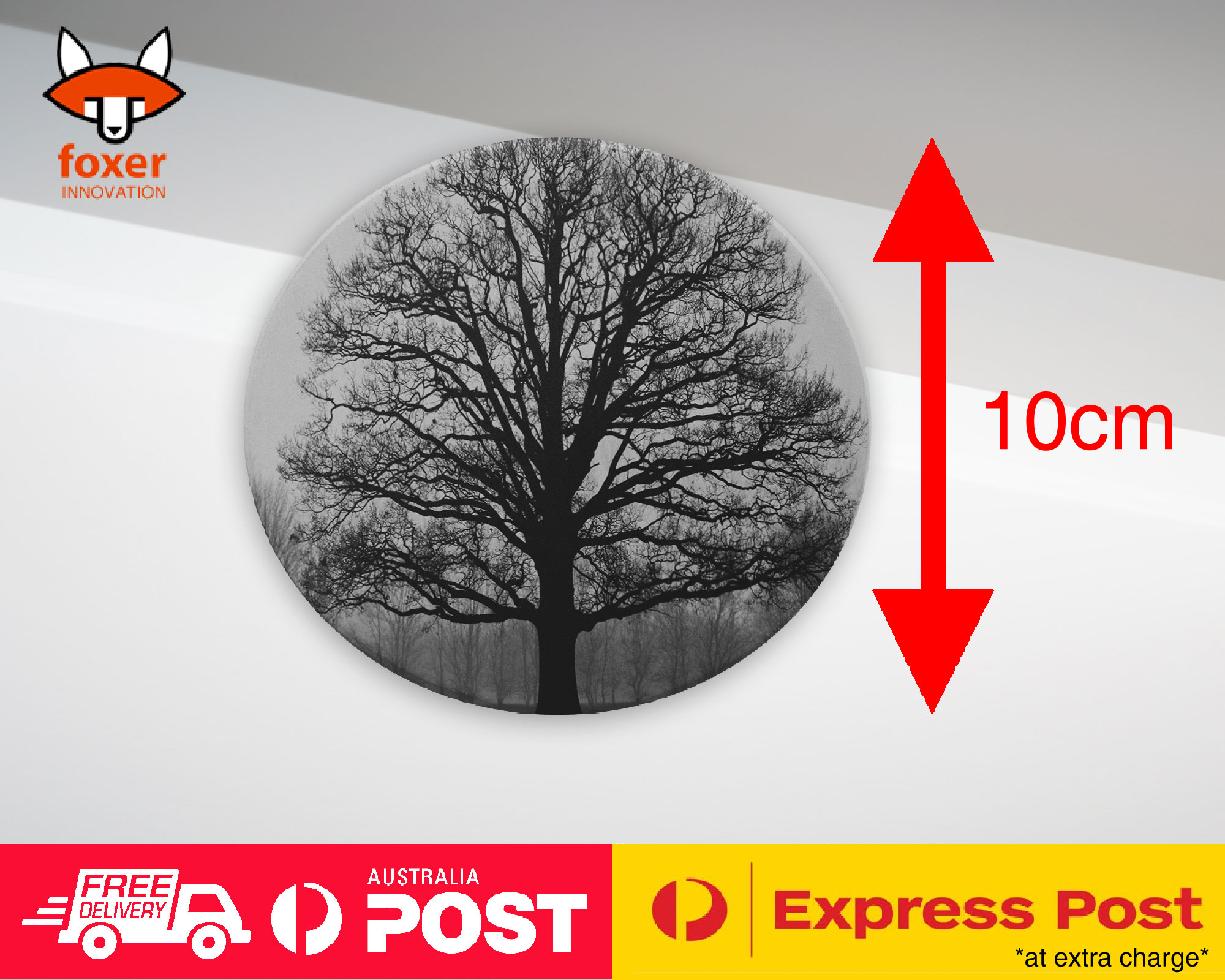 COASTER COFFEE DRINKING MAT|EERIE GLOOMY DEAD TREE