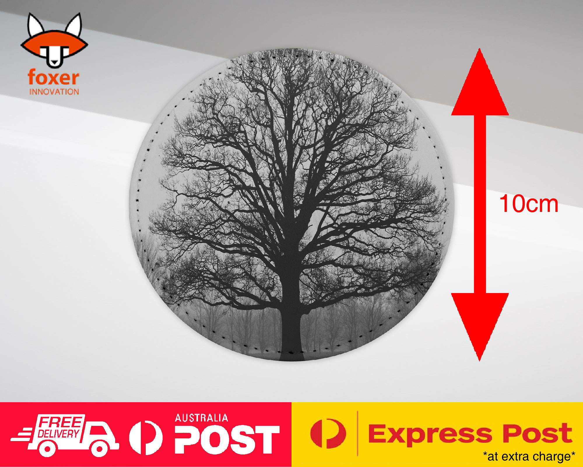 COASTER COFFEE DRINKING MAT|EERIE GLOOMY DEAD TREE