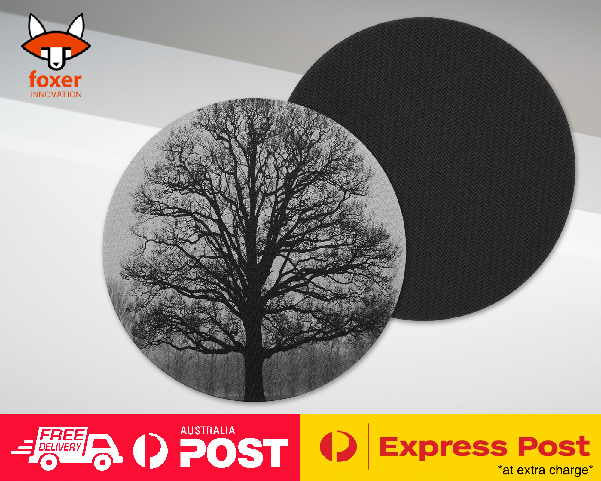 COASTER COFFEE DRINKING MAT|EERIE GLOOMY DEAD TREE