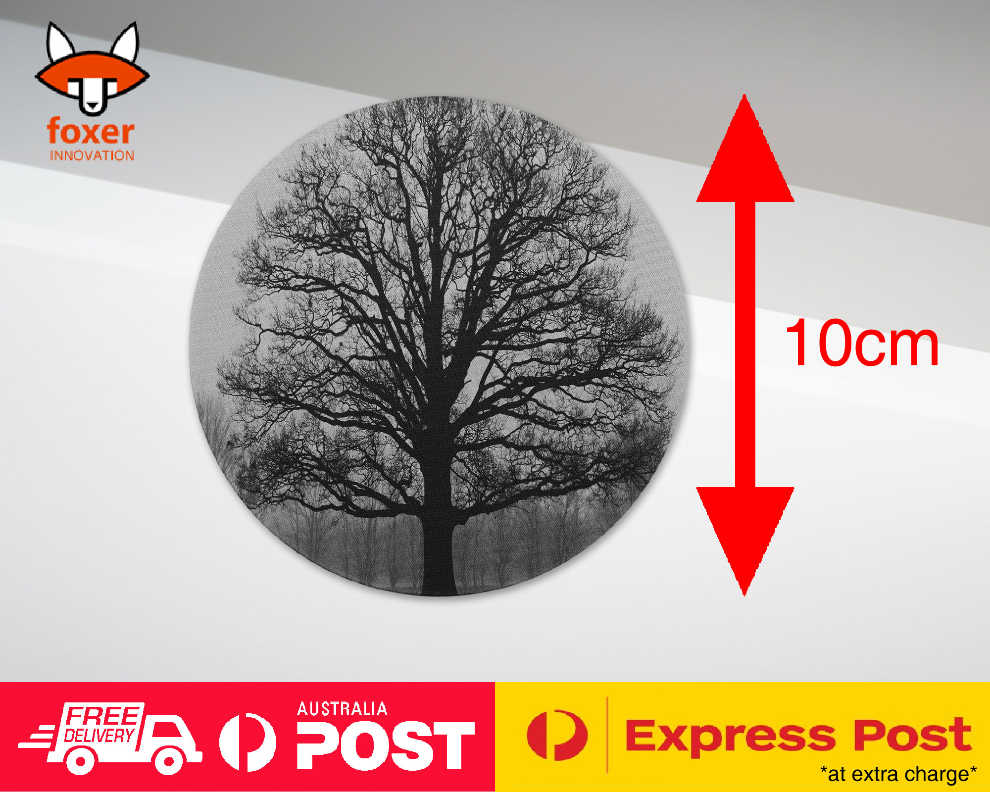 COASTER COFFEE DRINKING MAT|EERIE GLOOMY DEAD TREE