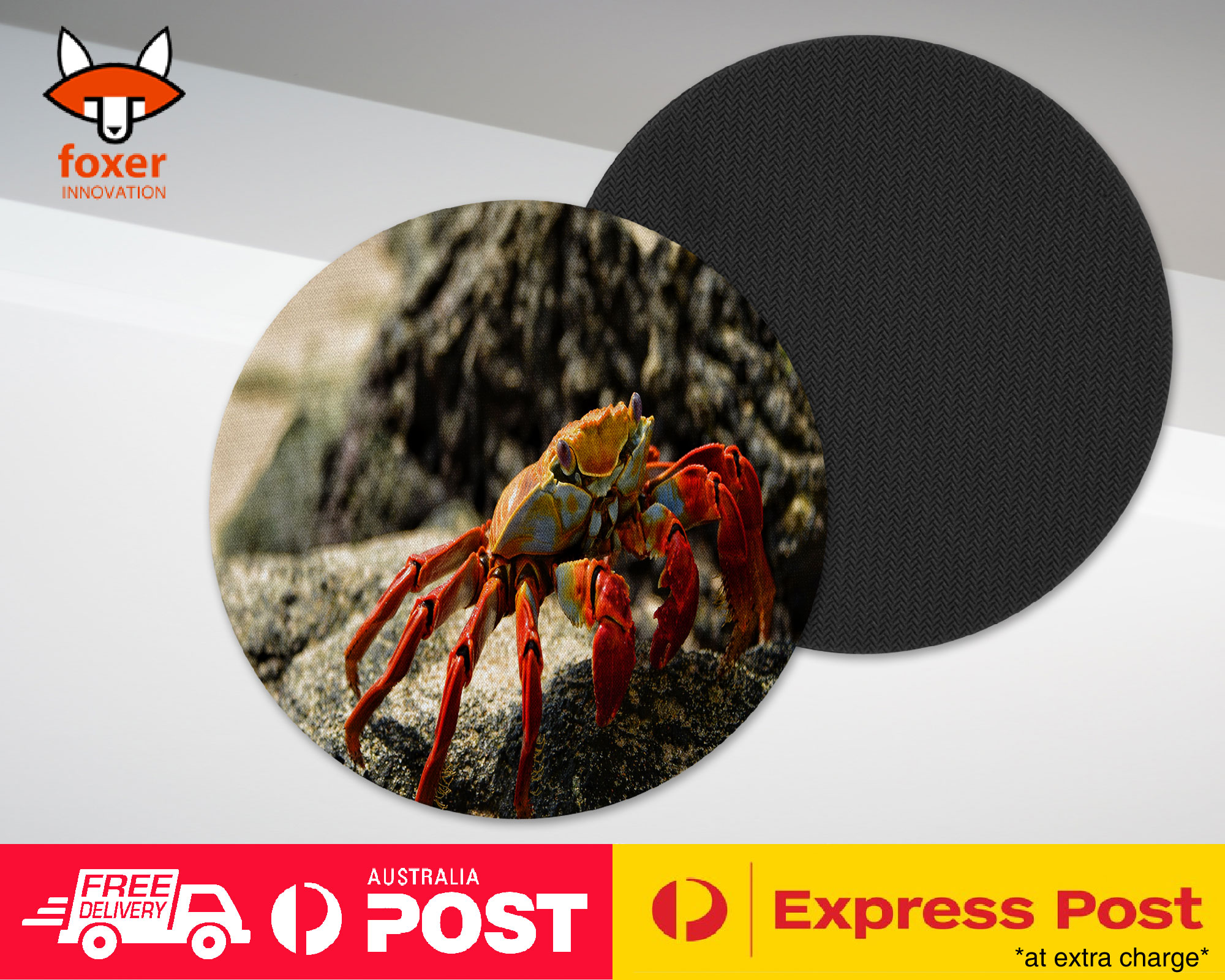 COASTER COFFEE DRINKING MAT|AQUATIC SEA CRAB