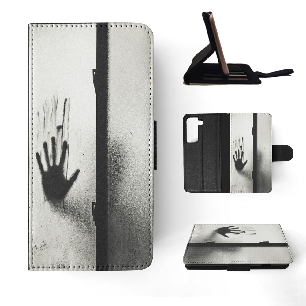 FLIP CASE FOR SAMSUNG GALAXY|EERIE CREEPY SCARY HANDPRINT - Picture 46 of 120