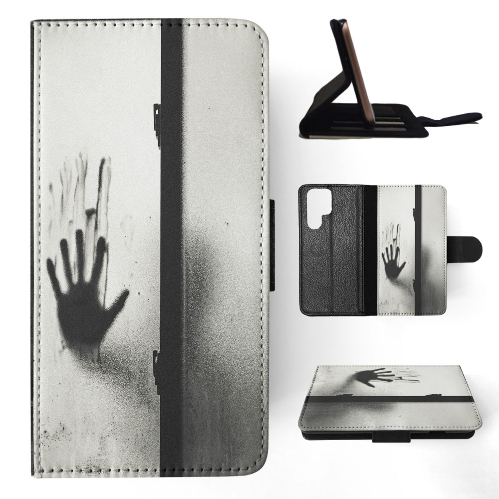 FLIP CASE FOR SAMSUNG GALAXY|EERIE CREEPY SCARY HANDPRINT - Picture 36 of 120
