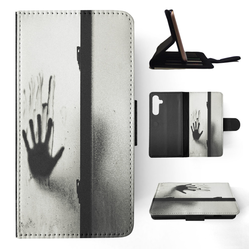 FLIP CASE FOR SAMSUNG GALAXY|EERIE CREEPY SCARY HANDPRINT - Picture 11 of 120