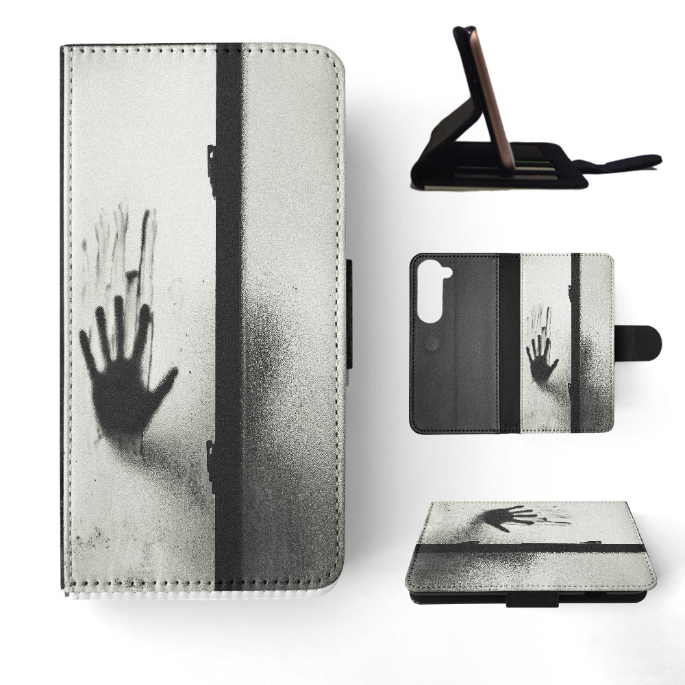 FLIP CASE FOR SAMSUNG GALAXY|EERIE CREEPY SCARY HANDPRINT - Picture 31 of 120