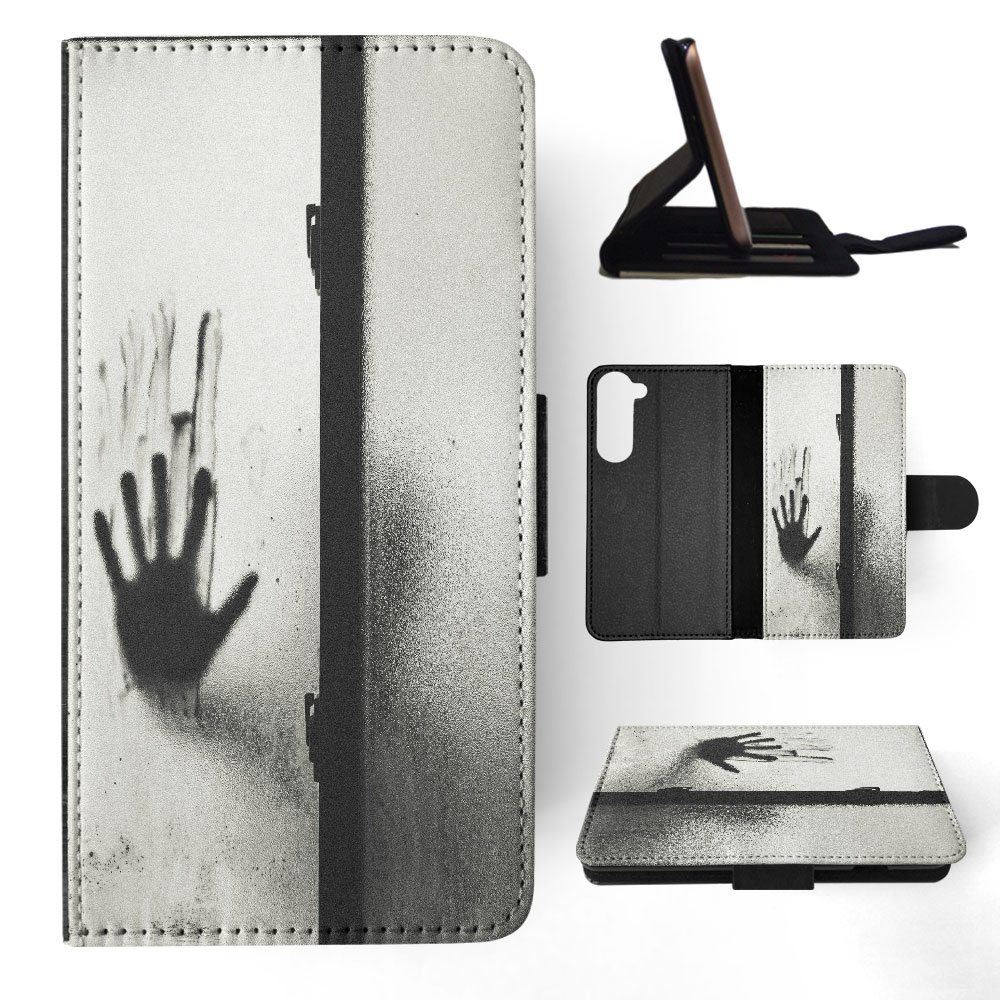 FLIP CASE FOR SAMSUNG GALAXY|EERIE CREEPY SCARY HANDPRINT - Picture 26 of 120