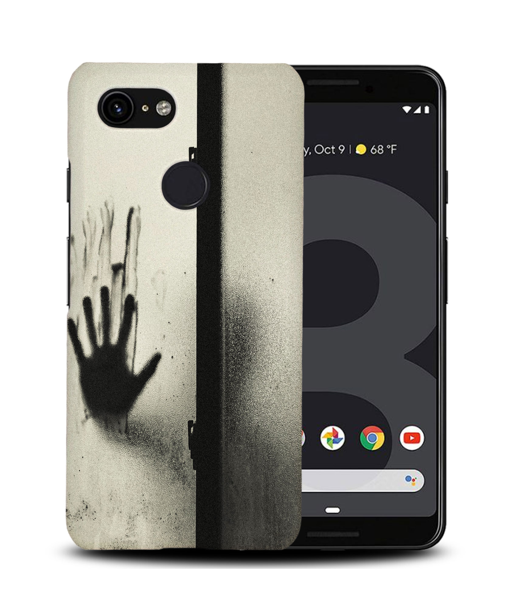 CASE COVER FOR GOOGLE PIXEL|EERIE CREEPY SCARY HANDPRINT - 第 7/11 張圖片