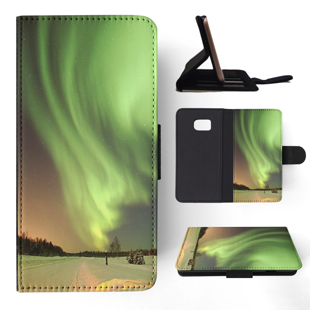 FLIP CASE FOR SAMSUNG GALAXY|AURORA BOREALIS NORTHEN LIGHTS 2 - Picture 111 of 120