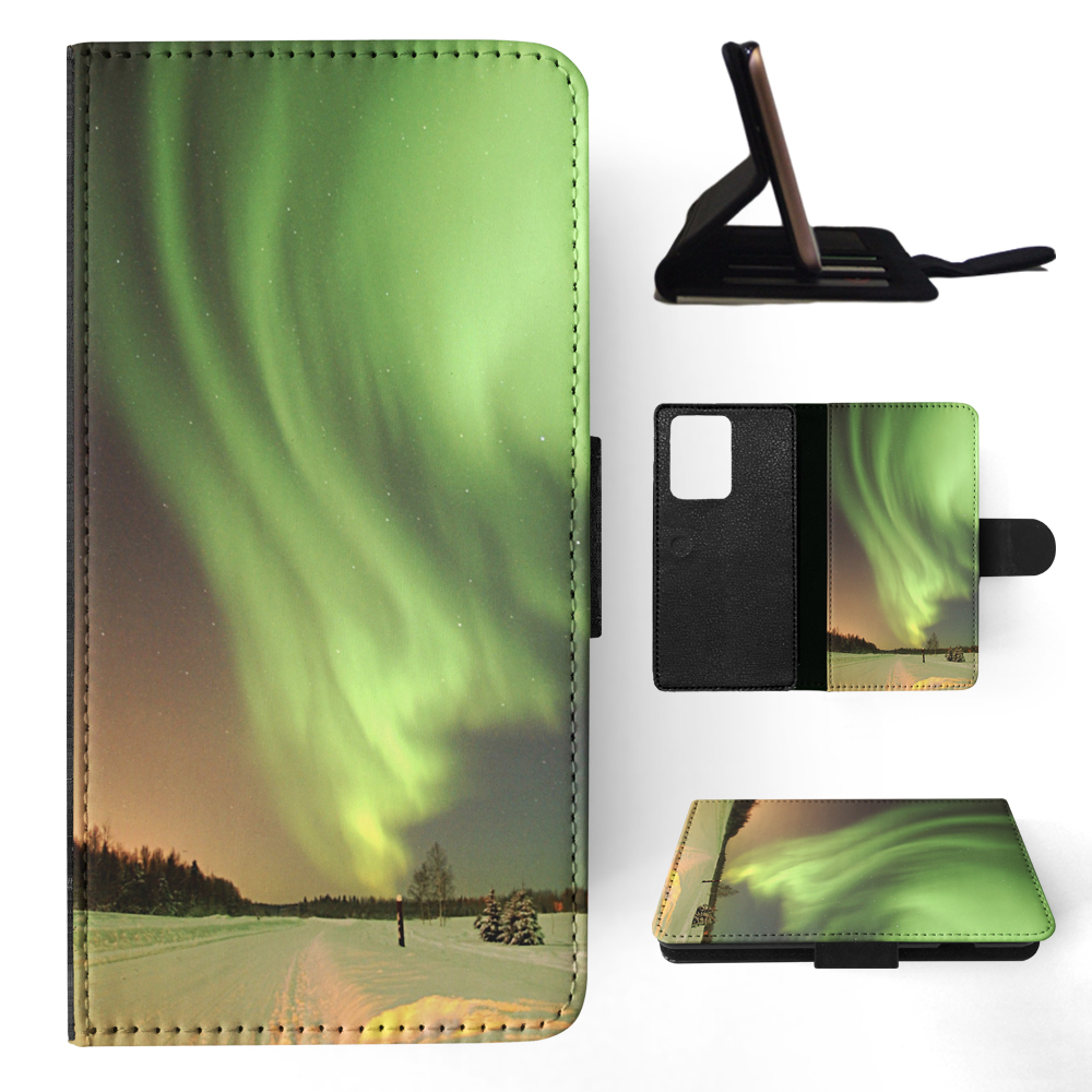 FLIP CASE FOR SAMSUNG GALAXY|AURORA BOREALIS NORTHEN LIGHTS 2 - Picture 66 of 120