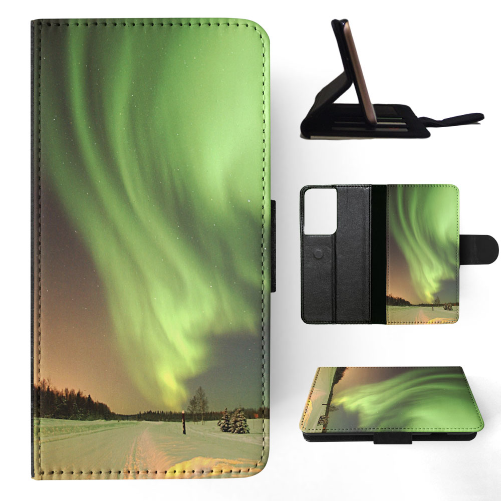 FLIP CASE FOR SAMSUNG GALAXY|AURORA BOREALIS NORTHEN LIGHTS 2 - Picture 51 of 120