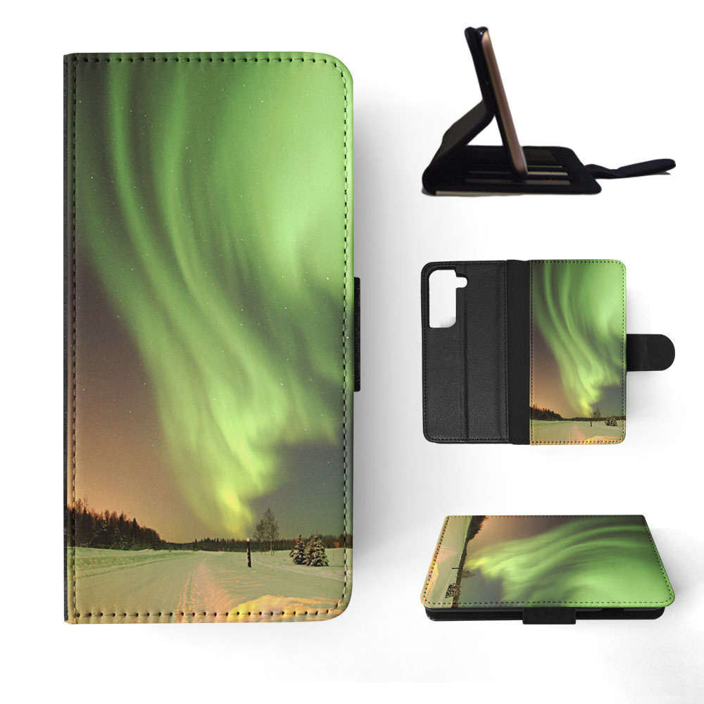 FLIP CASE FOR SAMSUNG GALAXY|AURORA BOREALIS NORTHEN LIGHTS 2 - Picture 46 of 120