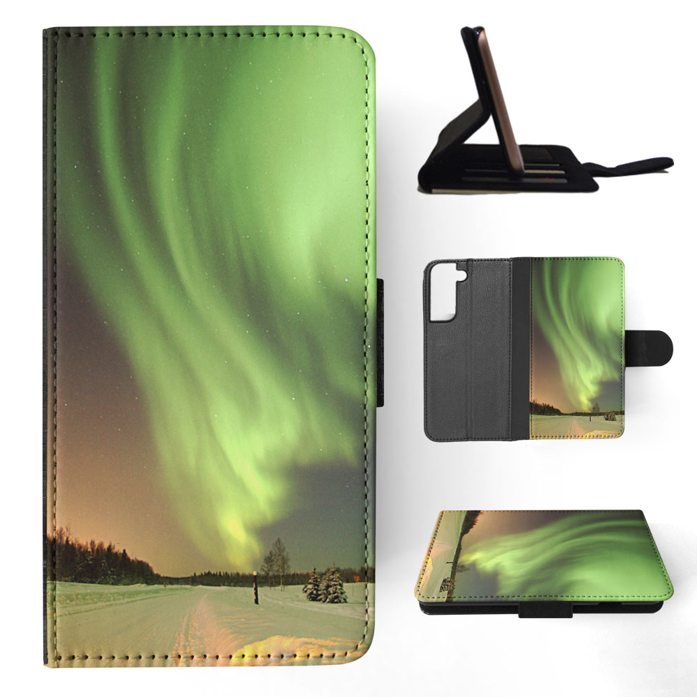 FLIP CASE FOR SAMSUNG GALAXY|AURORA BOREALIS NORTHEN LIGHTS 2 - Picture 41 of 120