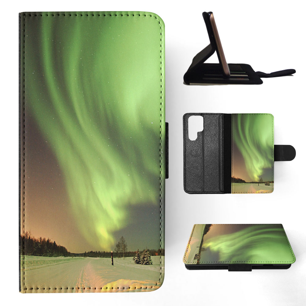 FLIP CASE FOR SAMSUNG GALAXY|AURORA BOREALIS NORTHEN LIGHTS 2 - Picture 36 of 120