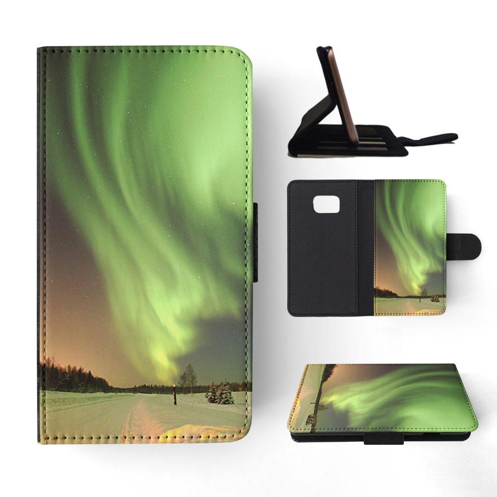 FLIP CASE FOR SAMSUNG GALAXY|AURORA BOREALIS NORTHEN LIGHTS 2 - Picture 116 of 120