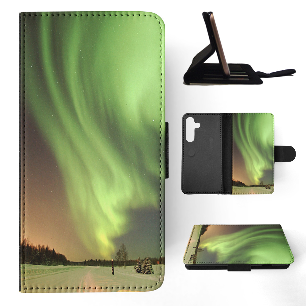 FLIP CASE FOR SAMSUNG GALAXY|AURORA BOREALIS NORTHEN LIGHTS 2 - Picture 16 of 120