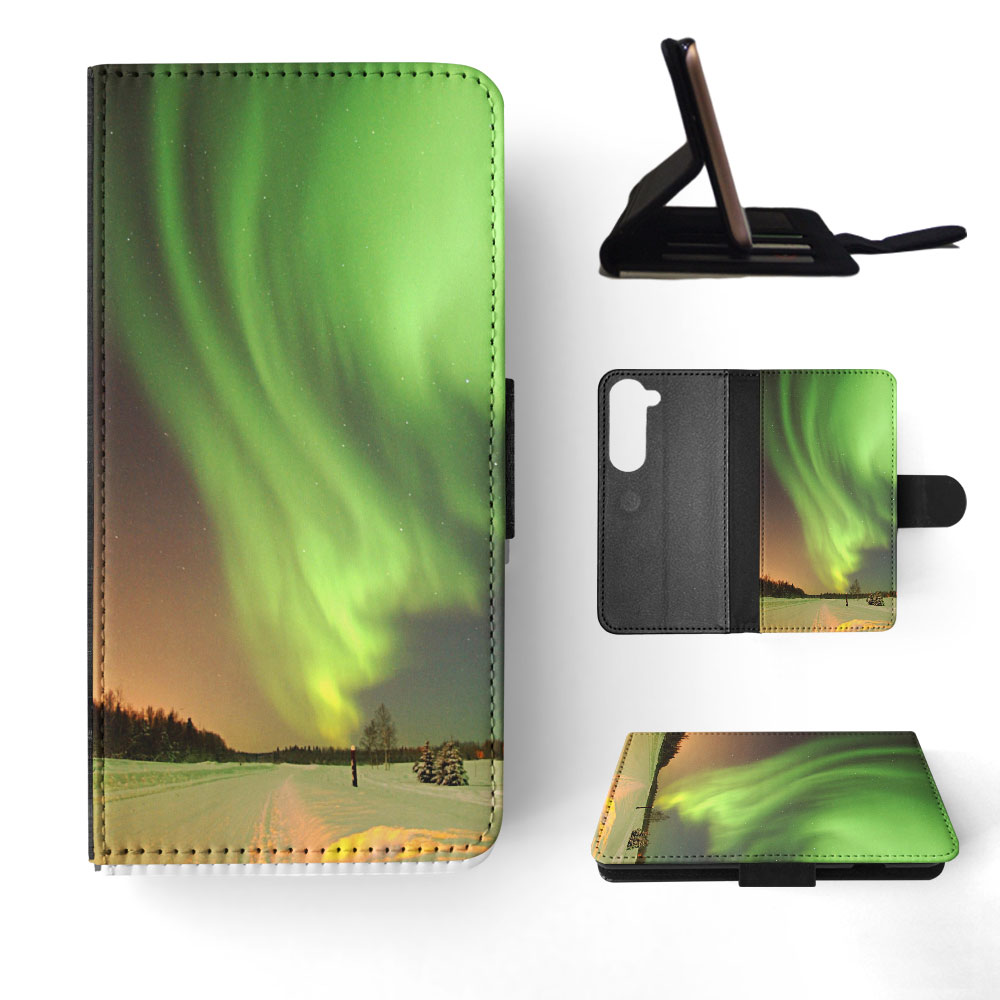 FLIP CASE FOR SAMSUNG GALAXY|AURORA BOREALIS NORTHEN LIGHTS 2 - Picture 31 of 120