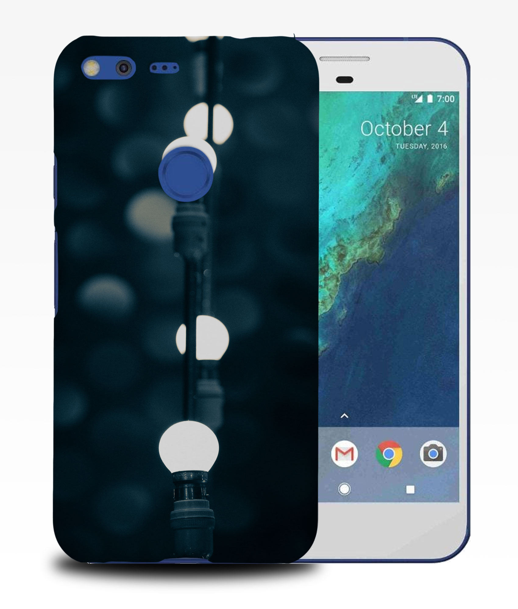 CASE COVER FOR GOOGLE PIXEL|BUNCH OF LIGHTBULBS HANGING - Picture 10 of 11