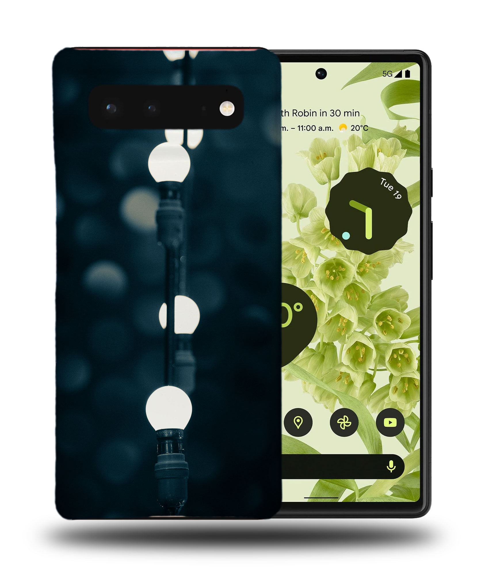 CASE COVER FOR GOOGLE PIXEL|BUNCH OF LIGHTBULBS HANGING - Picture 3 of 11