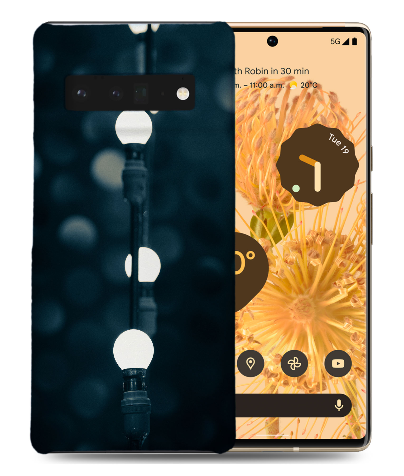 CASE COVER FOR GOOGLE PIXEL|BUNCH OF LIGHTBULBS HANGING - Picture 2 of 11