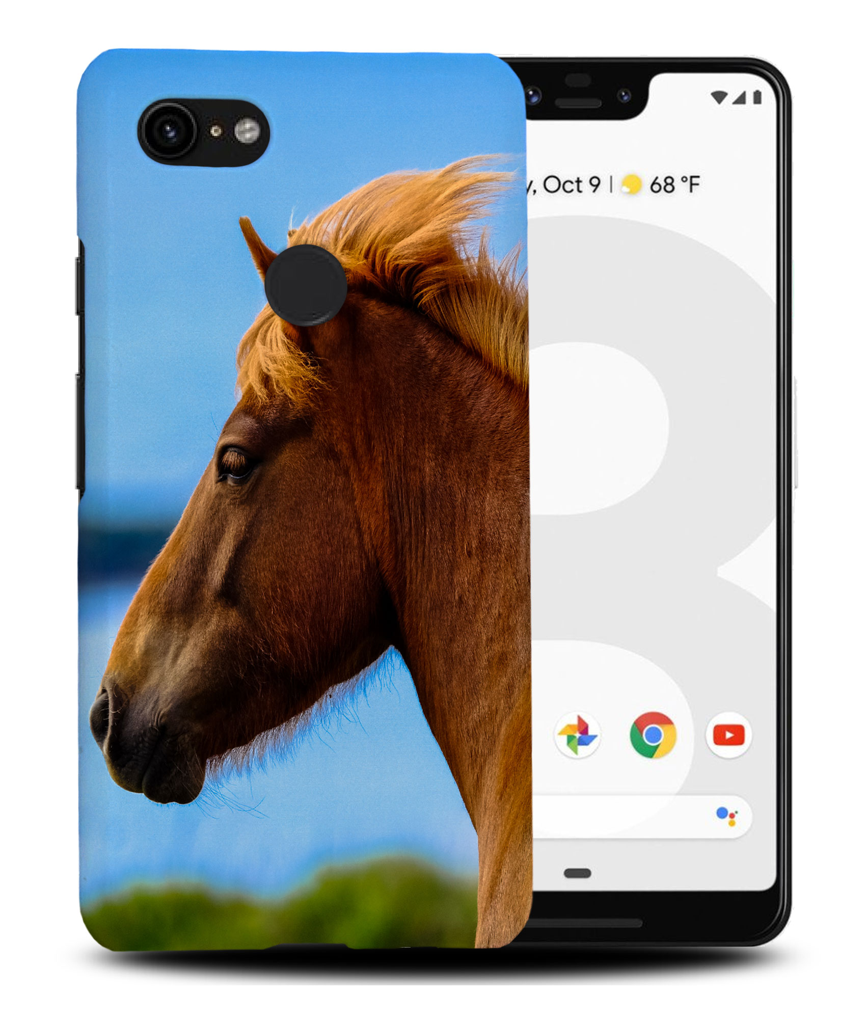 CASE COVER FOR GOOGLE PIXEL|BEAUTIFUL BROWN HORSE HEAD - Picture 6 of 11